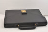 Auth Louis Vuitton Epi Serviette Ambassadeur Black Briefcase M54412 LV 3951J