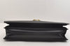 Auth Louis Vuitton Epi Serviette Ambassadeur Black Briefcase M54412 LV 3951J