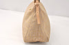 Authentic FENDI Zucchino Shoulder Hand Bag Purse Canvas Leather Beige 3951K