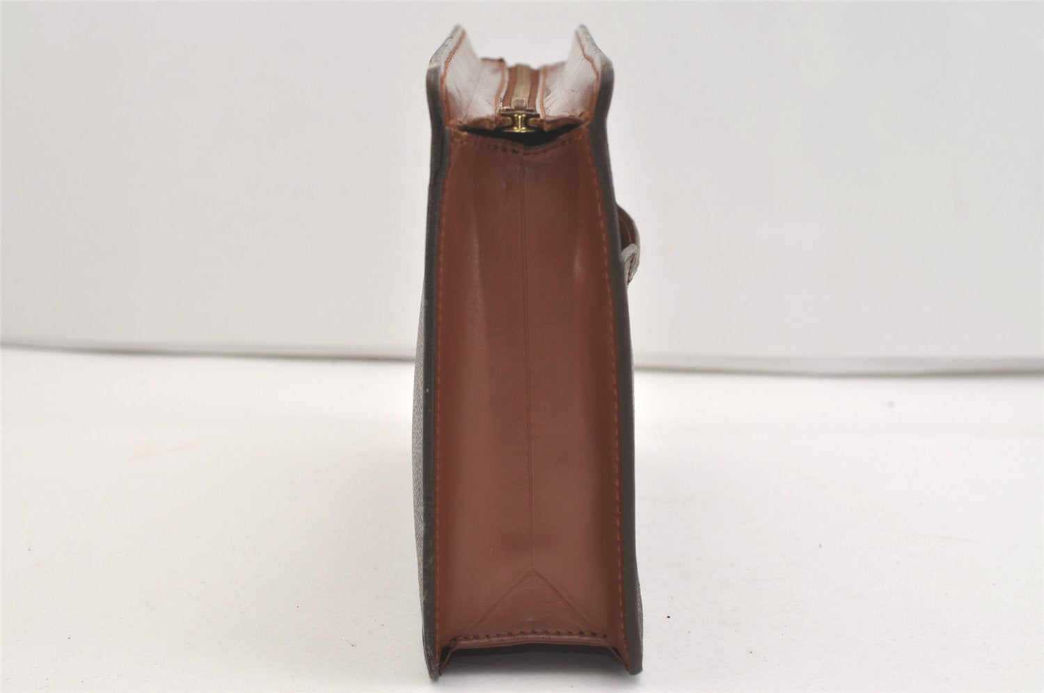 Authentic Louis Vuitton Monogram Pochette Homme Clutch Hand Bag M51795 LV 3952J