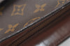 Authentic Louis Vuitton Monogram Pochette Homme Clutch Hand Bag M51795 LV 3952J