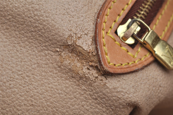 Authentic Louis Vuitton Monogram Bucket GM Shoulder Tote Bag M42236 Junk 3953I