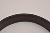 Authentic HERMES Vintage Shoulder Strap 32.7" Leather Brown 3953J