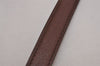 Authentic HERMES Vintage Shoulder Strap 32.7" Leather Brown 3953J