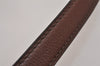 Authentic HERMES Vintage Shoulder Strap 32.7" Leather Brown 3953J