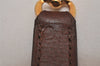 Authentic HERMES Vintage Shoulder Strap 32.7" Leather Brown 3953J