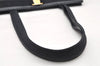 Authentic Salvatore Ferragamo Vara Leather Shoulder Tote Bag Navy Blue SF 3953K