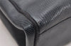 Authentic Salvatore Ferragamo Vara Leather Shoulder Tote Bag Navy Blue SF 3953K