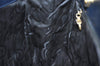 Authentic Salvatore Ferragamo Vara Leather Shoulder Tote Bag Navy Blue SF 3953K