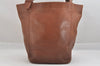 Authentic OLD COACH Vintage Shoulder Tote Bag Leather 4082 Brown 3954K