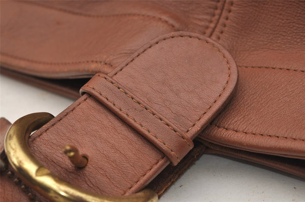 Authentic OLD COACH Vintage Shoulder Tote Bag Leather 4082 Brown 3954K