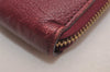 Authentic Louis Vuitton Monogram Empreinte Zippy Wallet Purple M60549 LV 3955J