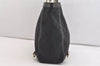 Authentic GUCCI Abbey Shoulder Tote Bag GG Canvas Leather 141472 Black 3957J