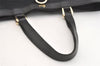 Authentic GUCCI Abbey Shoulder Tote Bag GG Canvas Leather 141472 Black 3957J