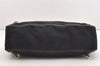 Authentic GUCCI Abbey Shoulder Tote Bag GG Canvas Leather 141472 Black 3957J