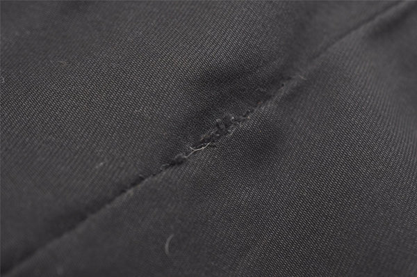 Authentic GUCCI Abbey Shoulder Tote Bag GG Canvas Leather 141472 Black 3957J