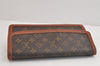 Authentic Louis Vuitton Monogram Pochette Dame PM M51812 Clutch Hand Bag 3958J