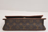 Authentic Louis Vuitton Monogram Pochette Dame PM M51812 Clutch Hand Bag 3958J