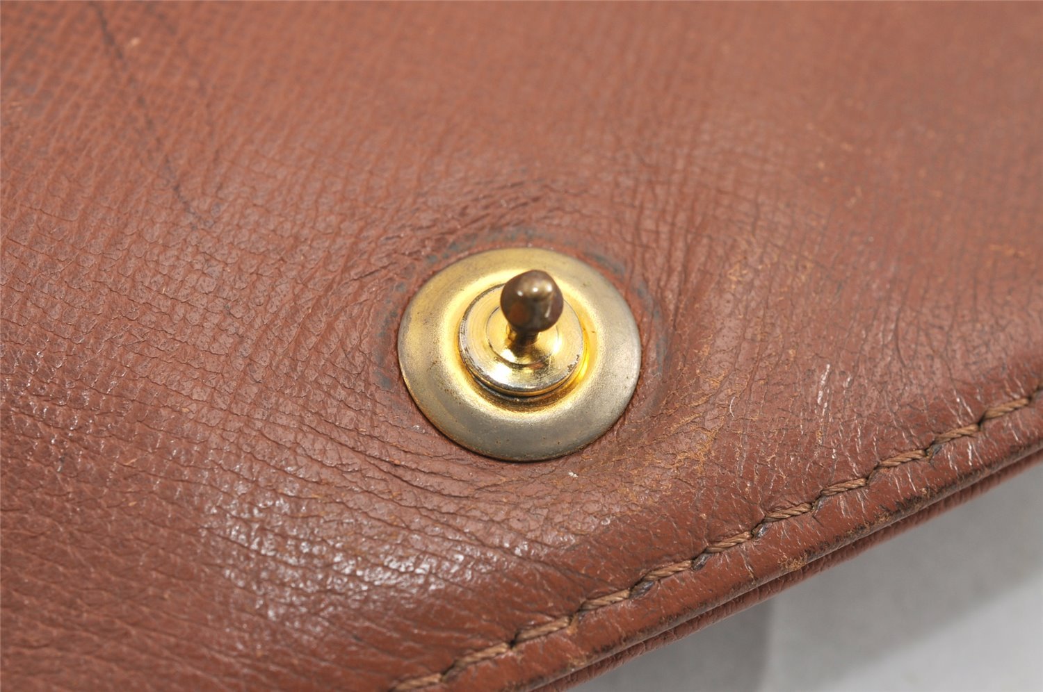 Authentic Louis Vuitton Monogram Pochette Dame PM M51812 Clutch Hand Bag 3958J