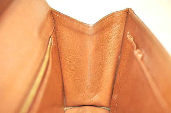 Authentic Louis Vuitton Monogram Pochette Dame PM M51812 Clutch Hand Bag 3958J