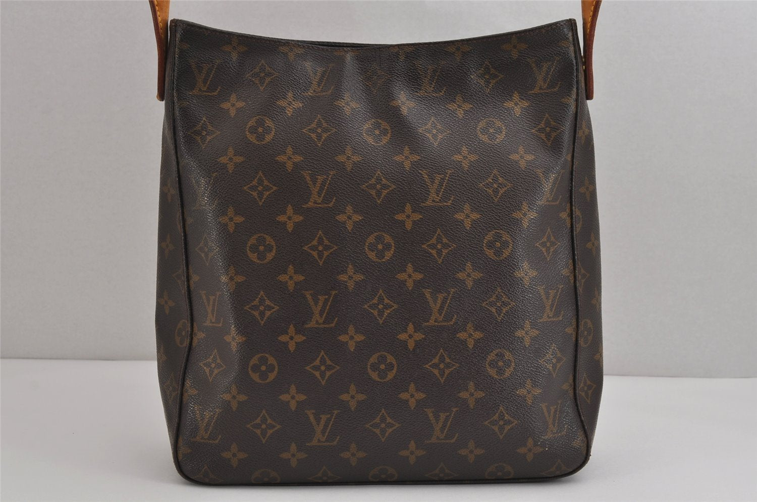 Authentic Louis Vuitton Monogram Looping GM Shoulder Bag M51145 LV 3959J