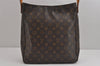 Authentic Louis Vuitton Monogram Looping GM Shoulder Bag M51145 LV 3959J