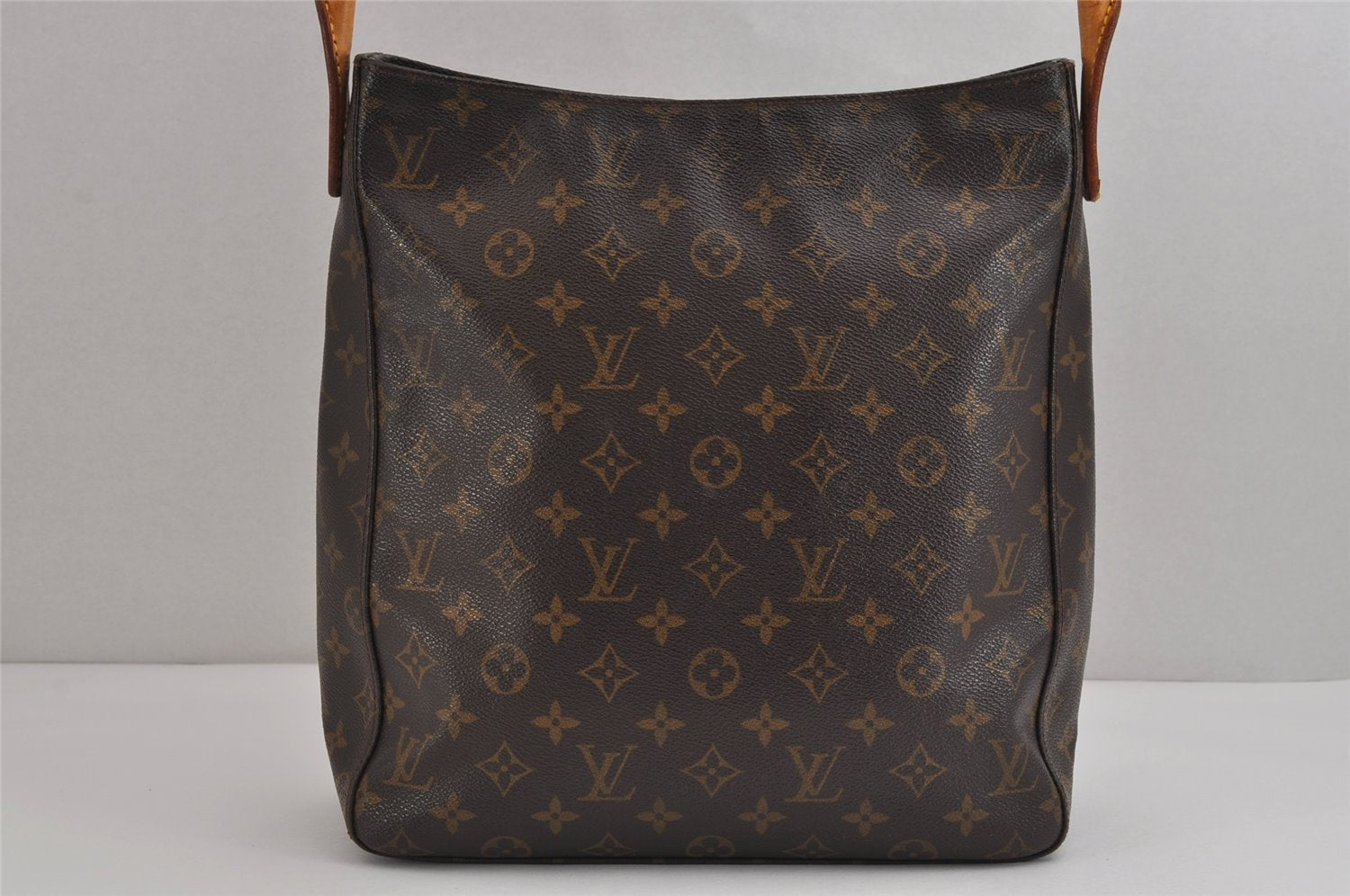 Authentic Louis Vuitton Monogram Looping GM Shoulder Bag M51145 LV 3959J