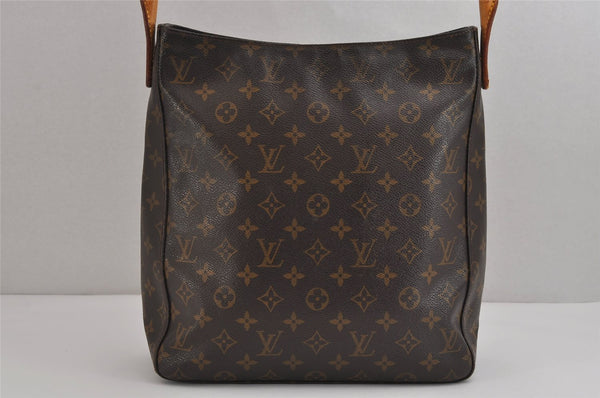 Authentic Louis Vuitton Monogram Looping GM Shoulder Bag M51145 LV 3959J