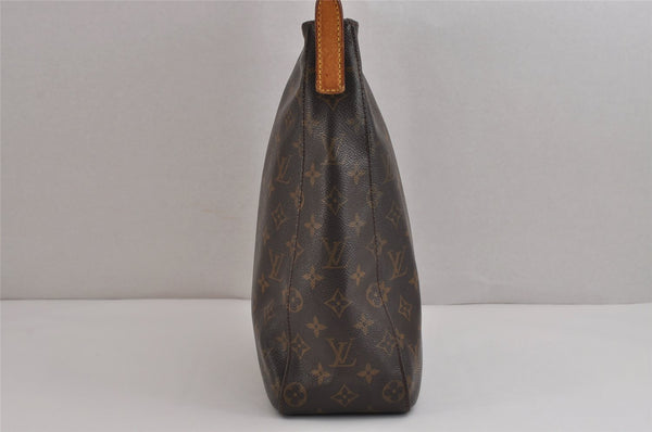 Authentic Louis Vuitton Monogram Looping GM Shoulder Bag M51145 LV 3959J