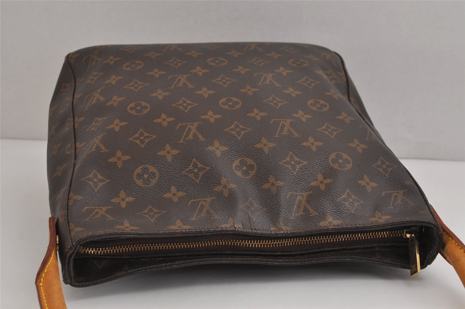 Authentic Louis Vuitton Monogram Looping GM Shoulder Bag M51145 LV 3959J