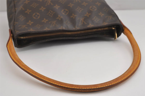 Authentic Louis Vuitton Monogram Looping GM Shoulder Bag M51145 LV 3959J