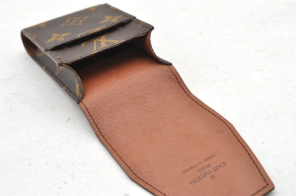 Authentic Louis Vuitton Monogram Etui Cigarette Case M63024 LV 3960I