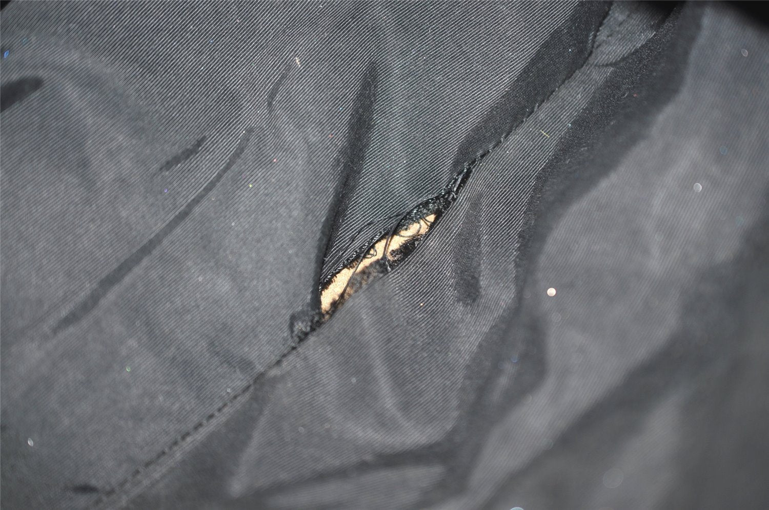 Authentic GUCCI Vintage Hand Tote Bag Purse GG Canvas Leather 92734 Black 3960J