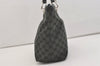 Authentic GUCCI Eclipse Shoulder Tote Bag GG Canvas Leather 285585 Green 3961J