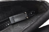 Authentic GUCCI Shoulder Cross Body Bag GG PVC Leather 162904 Black 3961K