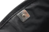 Authentic GUCCI Shoulder Cross Body Bag GG PVC Leather 162904 Black 3961K