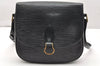 Authentic Louis Vuitton Epi Saint Cloud GM Shoulder Cross Bag M52192 Black 3962K