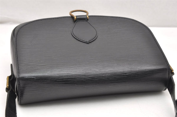 Authentic Louis Vuitton Epi Saint Cloud GM Shoulder Cross Bag M52192 Black 3962K