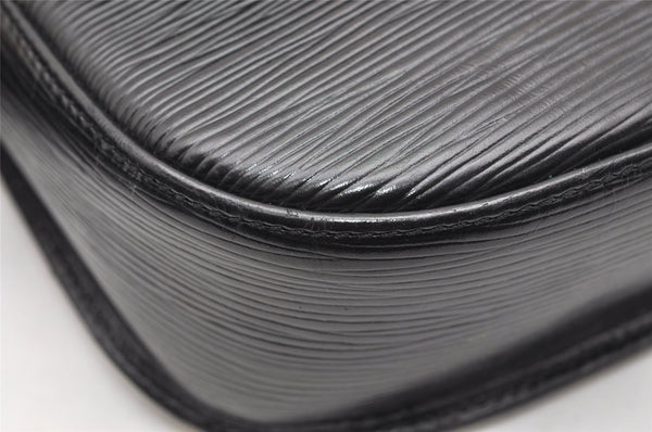 Authentic Louis Vuitton Epi Saint Cloud GM Shoulder Cross Bag M52192 Black 3962K