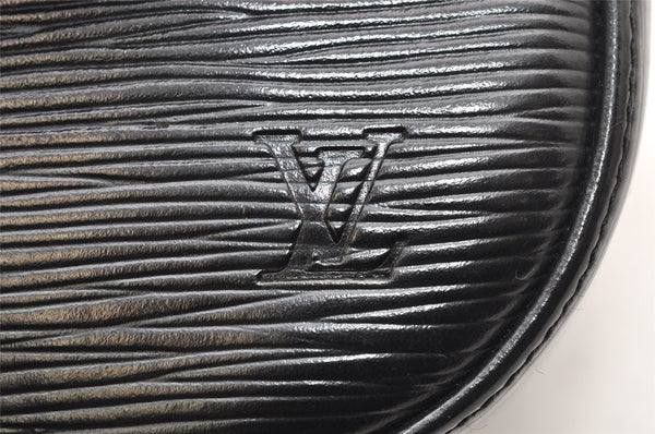 Authentic Louis Vuitton Epi Saint Cloud GM Shoulder Cross Bag M52192 Black 3962K