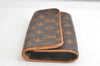 Authentic Louis Vuitton Monogram Pochette Twin PM Shoulder Bag M51854 LV 3963K