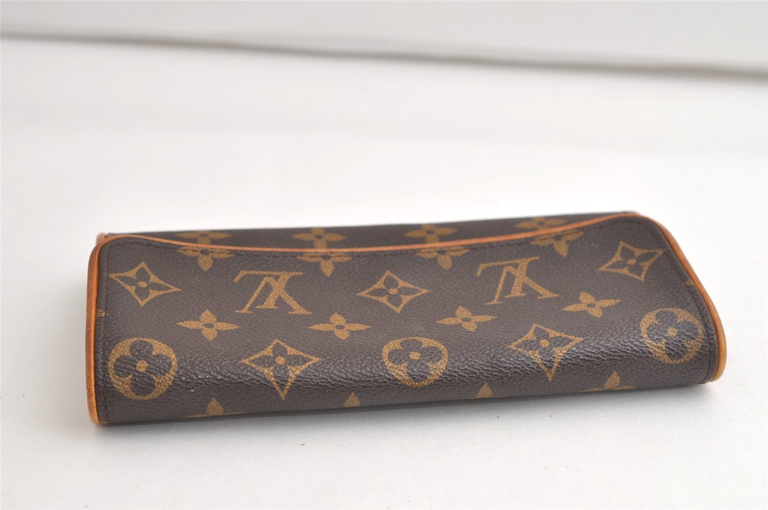 Authentic Louis Vuitton Monogram Pochette Twin PM Shoulder Bag M51854 LV 3963K