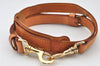 Authentic Louis Vuitton Leather Shoulder Strap Beige 40.9-47.6" LV 3964K