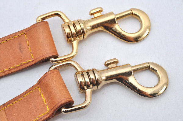 Authentic Louis Vuitton Leather Shoulder Strap Beige 40.9-47.6" LV 3964K