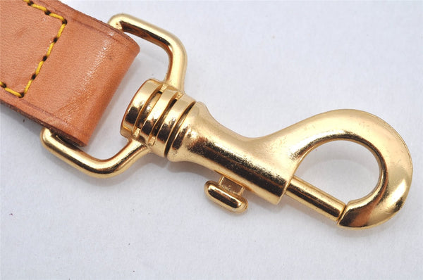 Authentic Louis Vuitton Leather Shoulder Strap Beige 40.9-47.6" LV 3964K