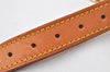 Authentic Louis Vuitton Leather Shoulder Strap Beige 40.9-47.6" LV 3964K
