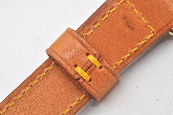 Authentic Louis Vuitton Leather Shoulder Strap Beige 40.9-47.6" LV 3964K