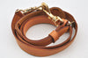 Authentic Louis Vuitton Leather Shoulder Strap Beige 40.9-47.6" LV 3964K