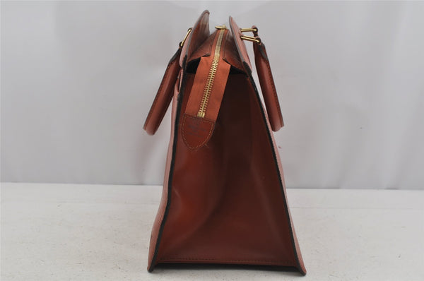 Authentic Louis Vuitton Epi Riviera Brown Hand Bag Brown M48183 LV Junk 3965J