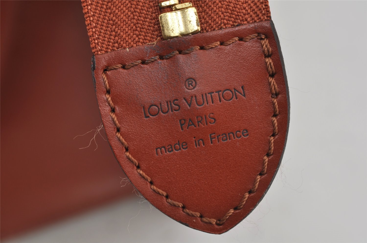 Authentic Louis Vuitton Epi Riviera Brown Hand Bag Brown M48183 LV Junk 3965J